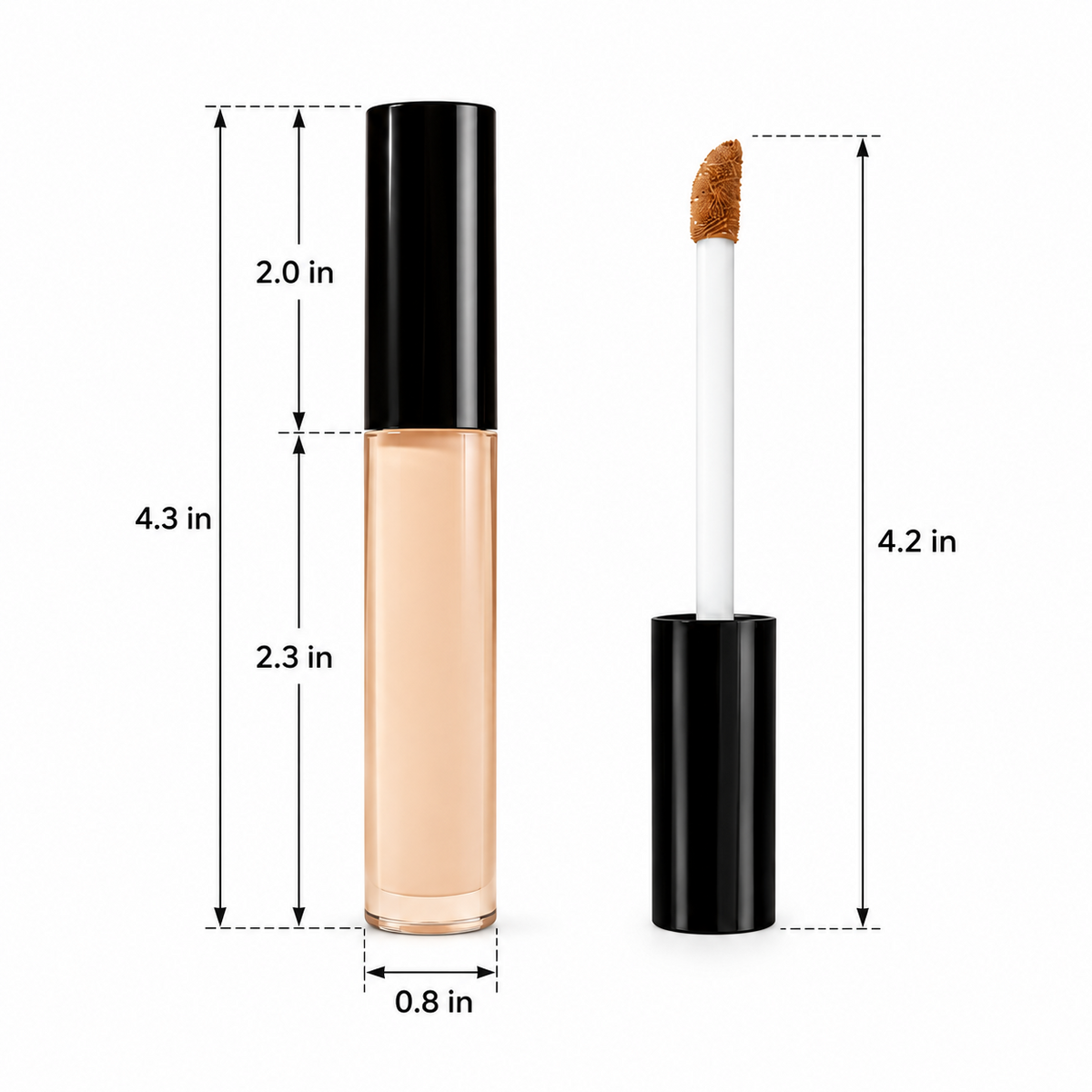 Multi-Shade Liquid Concealer with Precision Applicator