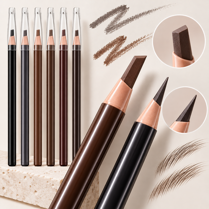 Precision Eyebrow Pencil with Angled Tip, Natural-Looking Brow Definer for Filling, Shaping and Everyday Makeup