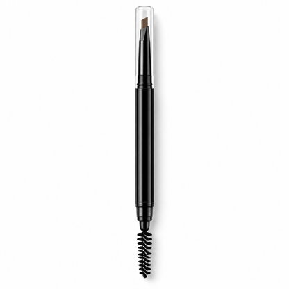 2-in-1 Dual-Ended Eyebrow Pencil with Spoolie Brush – Precision Brow Definer